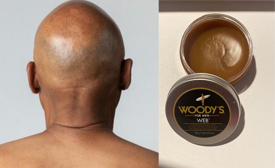 how to get a shiny bald head 2